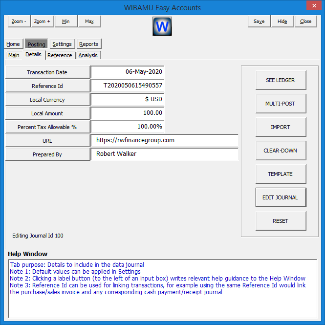 11. WIBAMU - Posting Details