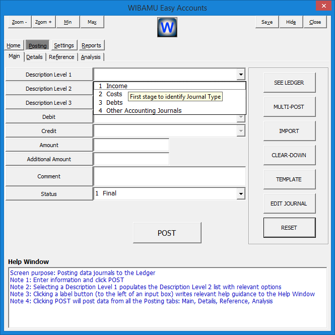 6. WIBAMU - Posting, Level 1