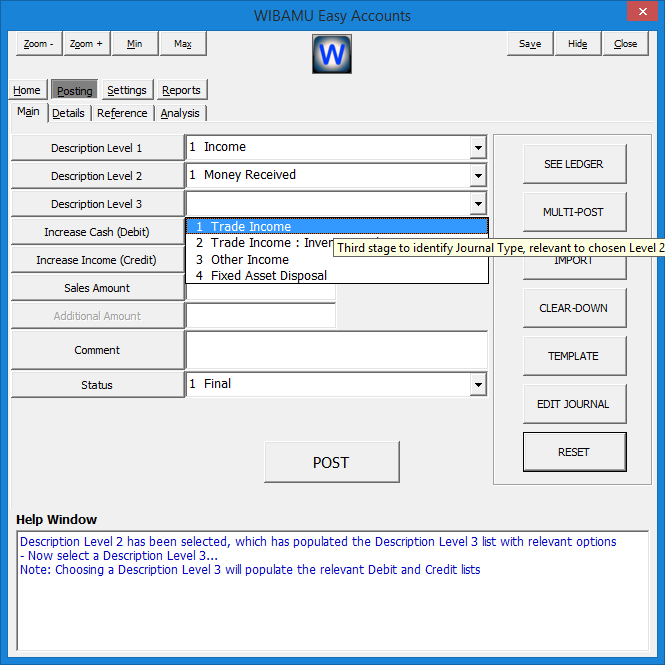 8. WIBAMU - Posting, Level 3